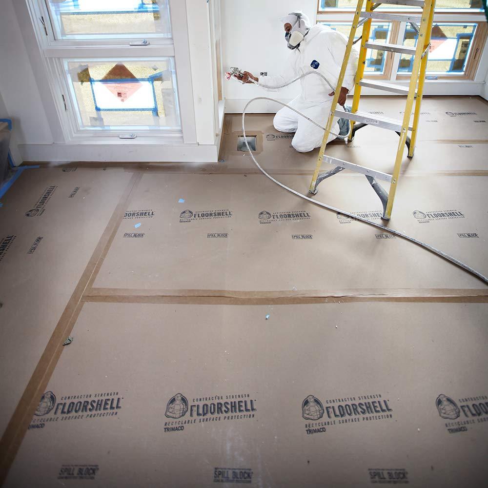 Trimaco Trimaco 12380 Heavy Duty Surface Protector, 38-Inch X 100-Feet FloorShell Roll, No Color