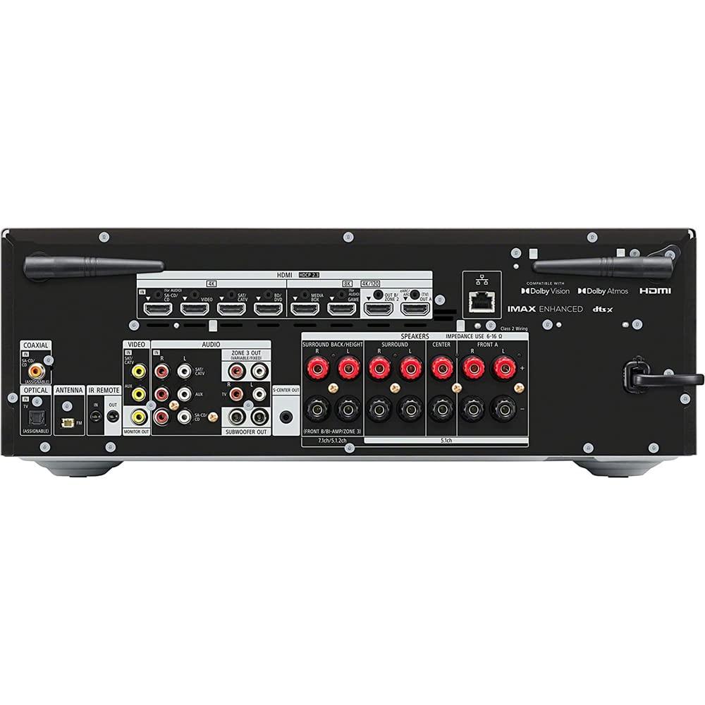 Sony Sony STR-AN1000 7.2 Channel Home Theater 8K A/V Receiver Bundle with 26 Month CPS Extended Protection Pack