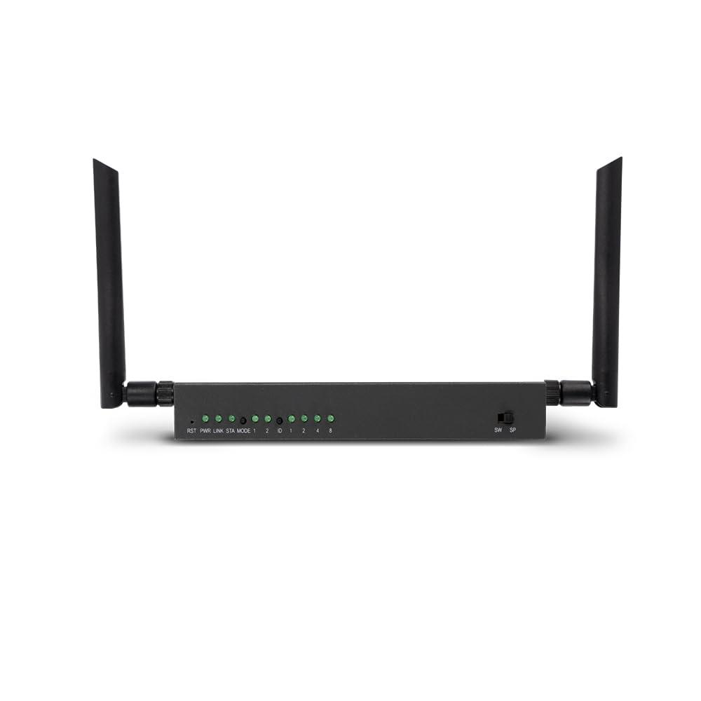 IOGEAR IOGEAR Long Range Wireless Switch/Splitter Transmitter for GWLRSSKIT4K Kit, HDMI UHD 4K@60Hz Support, Up to 600 ft/182 m with IR, RS-232 and Keyboard Mouse Extender, Transmitter only (GWLRSSKIT4KTX)