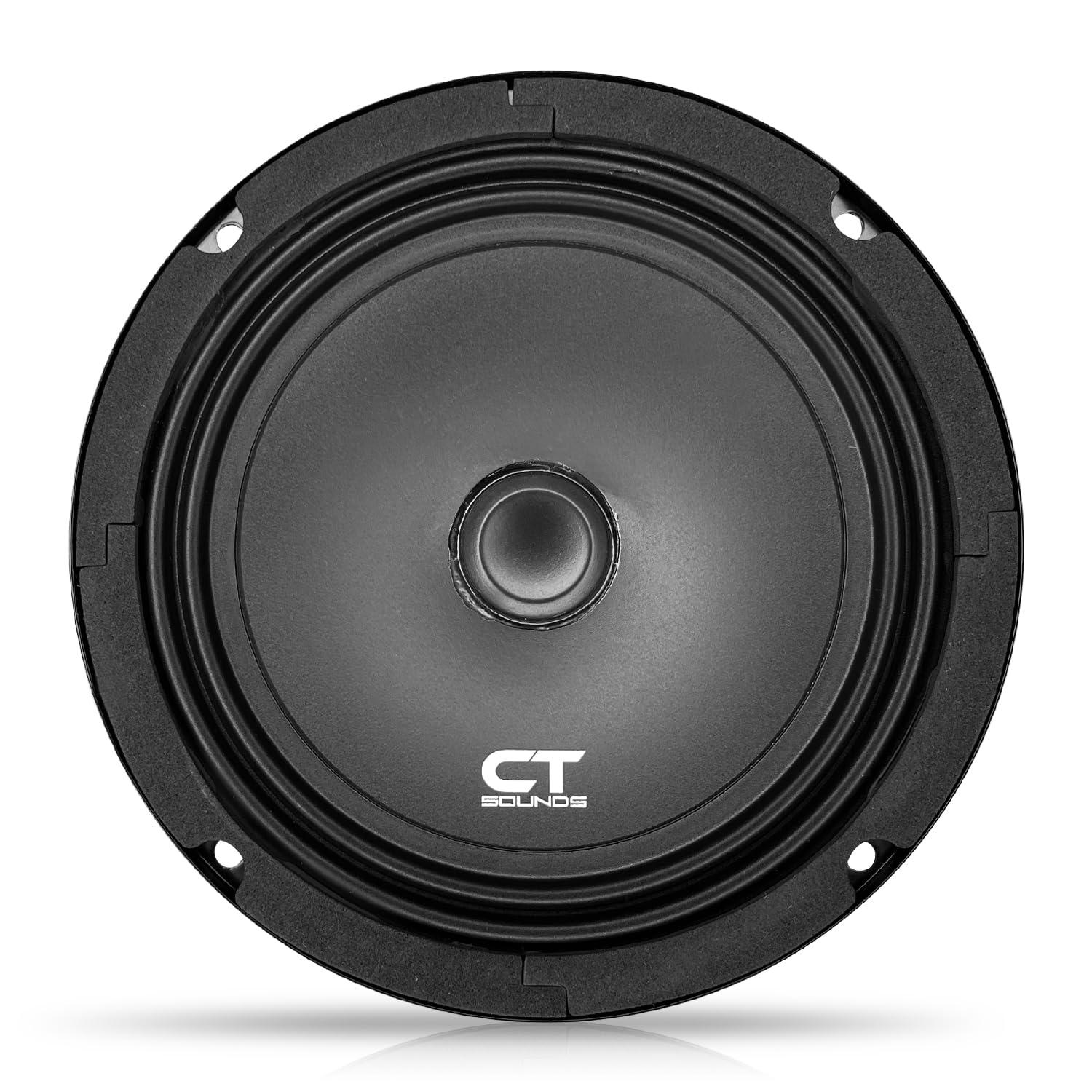 CT Sounds CT Sounds Tropo 6.5 160 Watt 2-Way Shallow-Mount Component Speaker Set