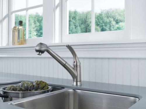 DELTA FAUCET DELTA FAUCET B4310LF-SS, 8.75 x 10.75 x 8.75 inches, Stainless