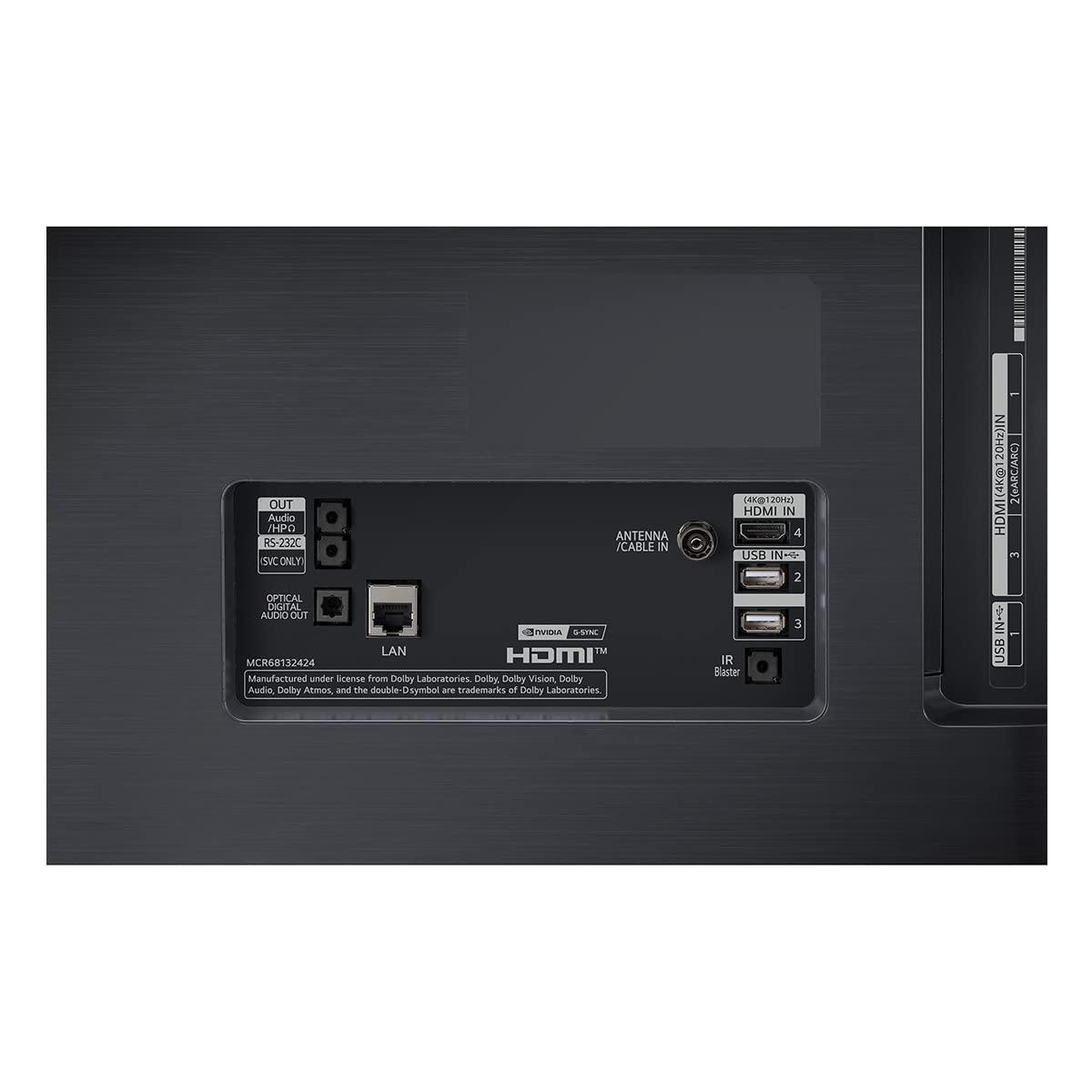 LG LG C2 Series 48-Inch Class OLED evo Smart TV OLED48C2PUA, 2022 - AI-Powered 4K TV, Alexa Built-in, Dark Silver