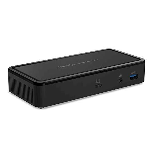 Belkin Belkin Thunderbolt 3 Dock Plus with 2.6ft Thunderbolt 3 Cable (Thunderbolt Dock for MacOS and Windows) Dual 4K @60Hz, 40Gbps Transfer speeds, 60W Upstream Charging