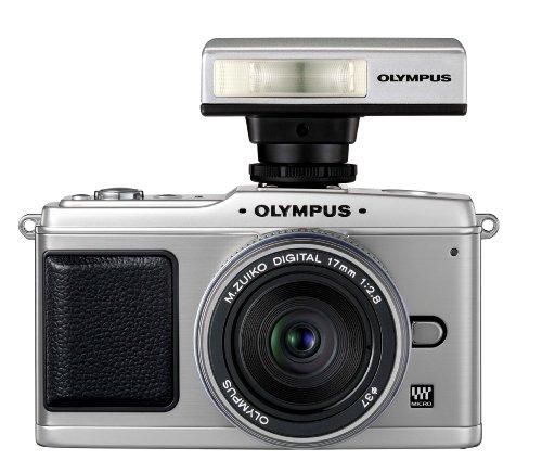 Olympus Olympus PEN E-P1 12.3 MP Micro Four Thirds Interchangeable Lens Digital Camera with 3-inch LCD and Silver 14-42mm f/3.5-5.6 Zuiko Digital Zoom Lens (Silver)