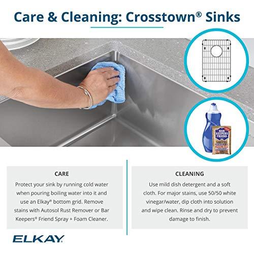 Elkay Elkay Crosstown 18 Gauge Stainless Steel 13-1/2\" x 18-1/2\" x 9\" Single Bowl Undermount Bar Sink