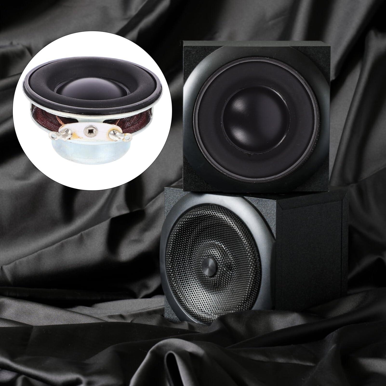 Healifty Healifty Full Range Speaker 4 Ohm 5w Mini DIY Audio Subwoofer Loudspeaker Computer Speakers Home Car Audio Speakers