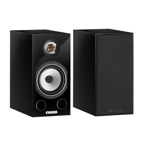 triangle Triangle Esprit Comete Ez Hi-Fi Bookshelf Speakers (Black High Gloss, Pair)
