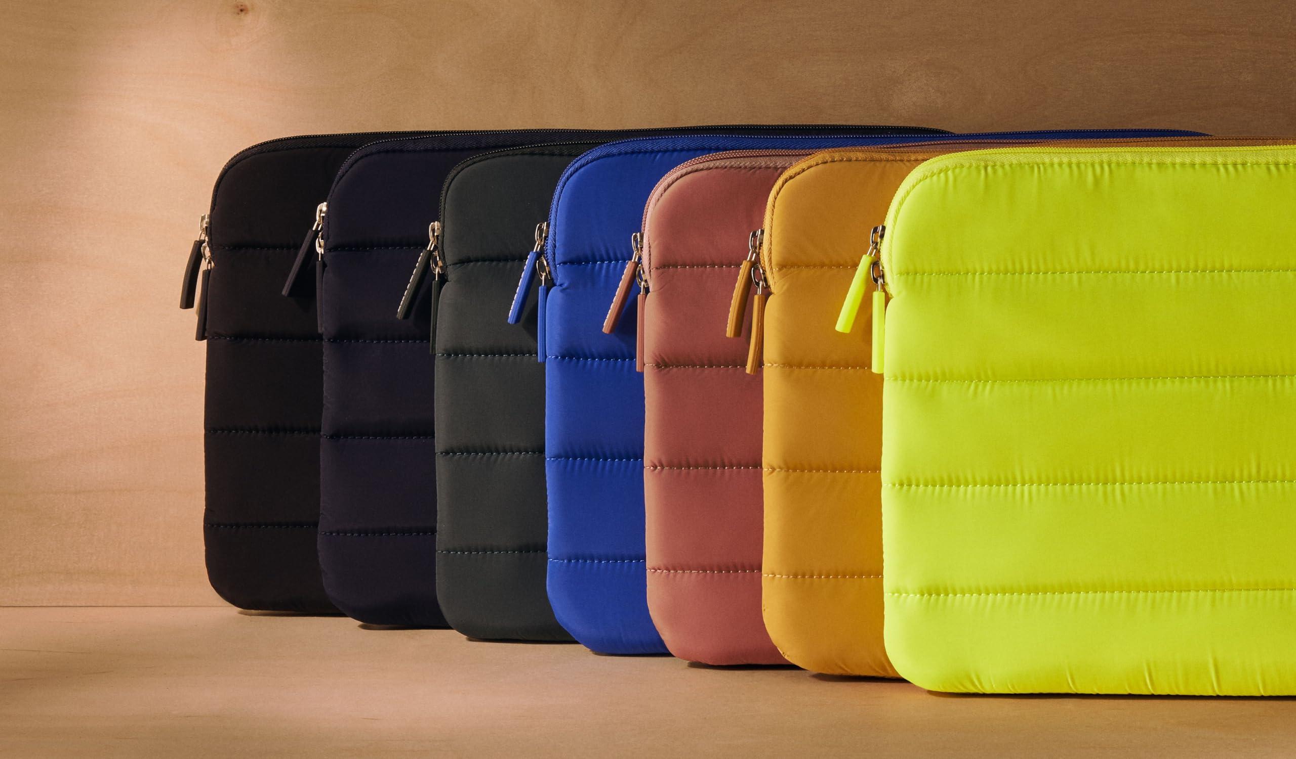 ANECDOTE. ANECDOTE Laptop Case 13-14 Inch A Perfect Laptop Sleeve That is Compatible with MacBook Air/Pro and iPad Pro 12.9 Fits in Your Bag, Made of 100% Nylon with Aesthetic Design (Navy)