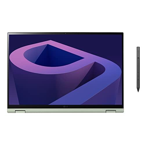LG LG gram Laptop 16T90Q 2-in-1 16" Touchscreen, Intel Evo 12th Gen Core i5, 16GB RAM, 512GB SSD, Windows 11, Green