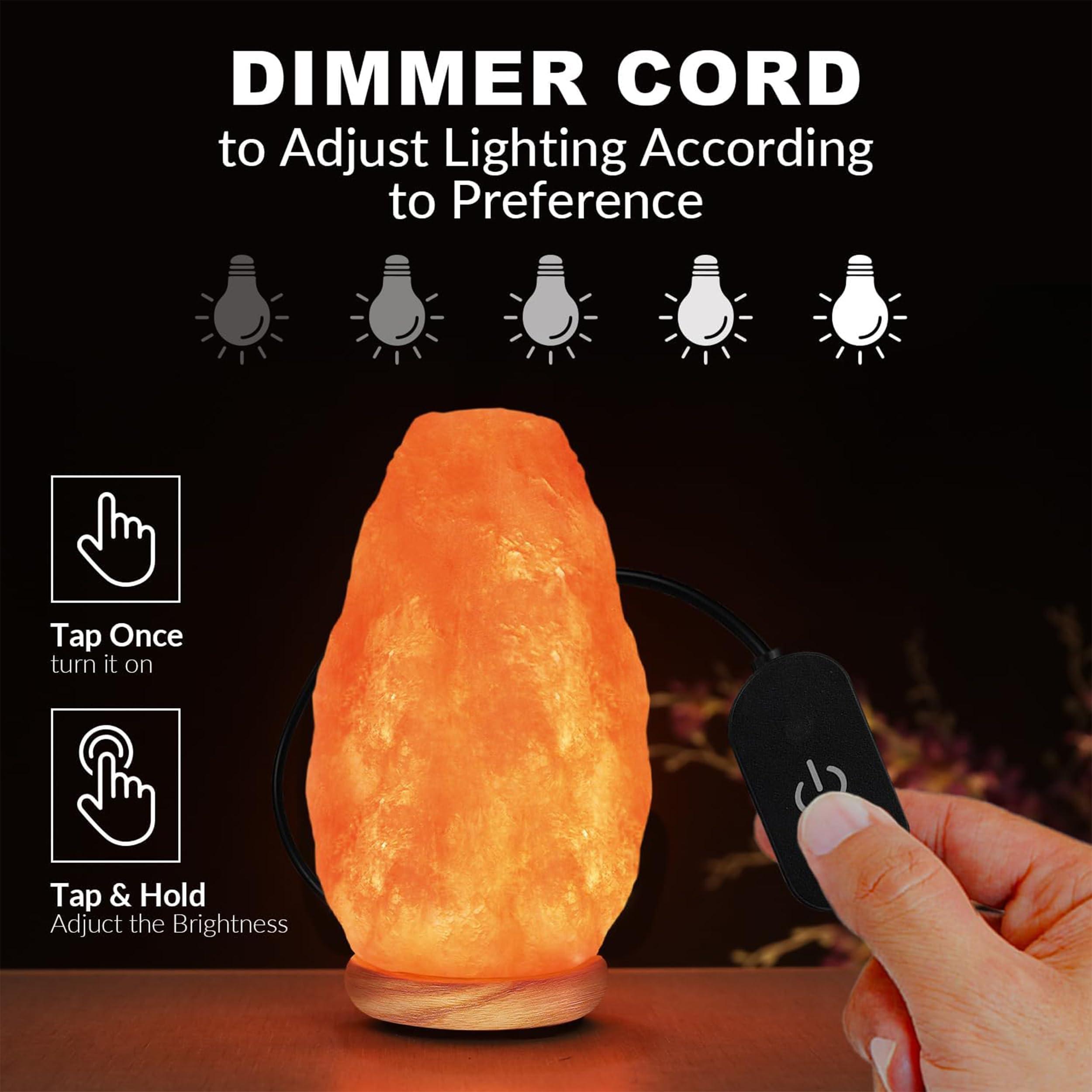 Himalayan Glow Himalayan Glow Salt Lamp with Dimmer Switch 5-7 lbs