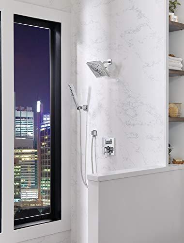 DELTA FAUCET Delta Faucet Ara 17 Series 6-Setting Integrated Diverter Valve Trim Kit, Chrome Diverter Valve Trim Kit, Shower Trim Kit, Chrome T27967 (Valve Not Included)