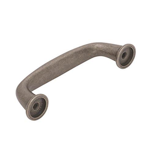 Amerock Amerock | Cabinet Pull | Weathered Nickel | 3 inch (76 mm) Center to Center | Kane | 1 Pack | Drawer Pull | Drawer Handle | Cabinet Hardware