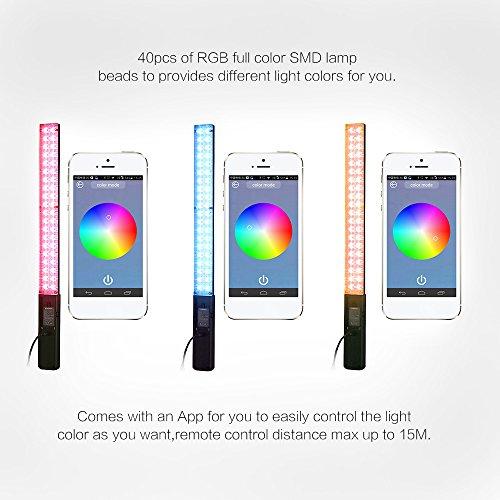 YONGNUO YONGNUO YN360 Handheld LED Video Light 3200k 5500k RGB Colorful Stick Professional Photo LED Stick