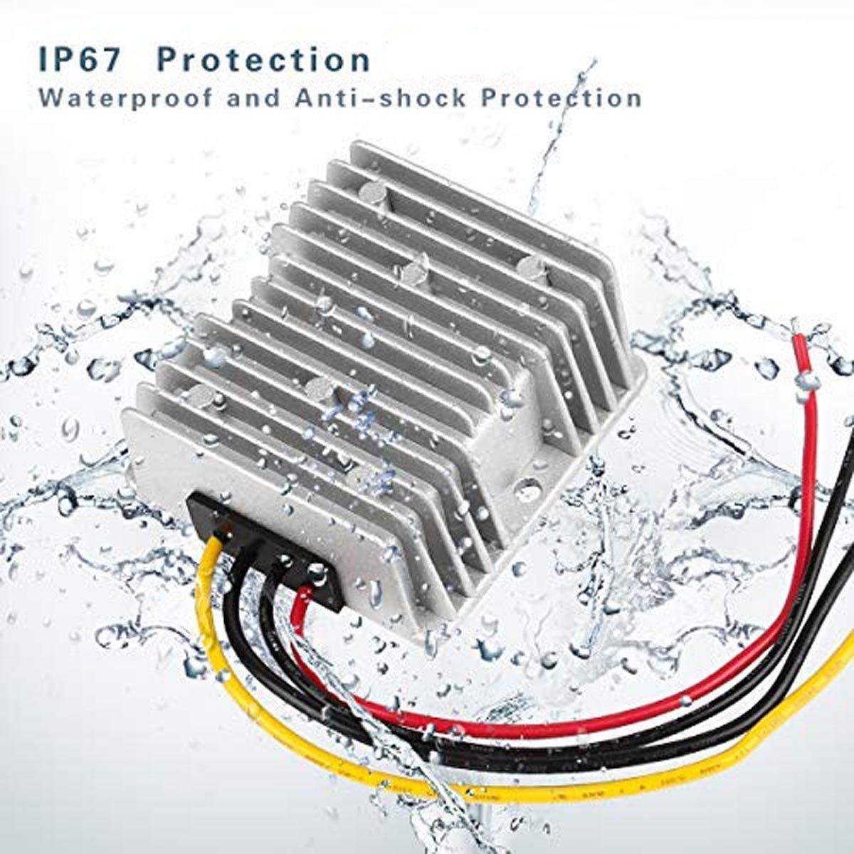 TZ 480W 12V to 48V 10A DC DC Converter Step Up Voltage Regulator Buck Voltage Converter Waterproof