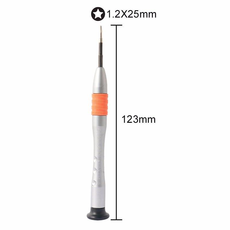 GXMRHWY 1.2mm P5 Magnetic Precision Pentalobe Screwdriver for Macbook Air Opening Repairtools