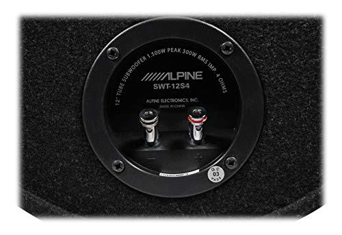 Alpine Alpine SWT-12S4 1000w 12\" Subwoofer in Bass Tube 4-Ohm Sub