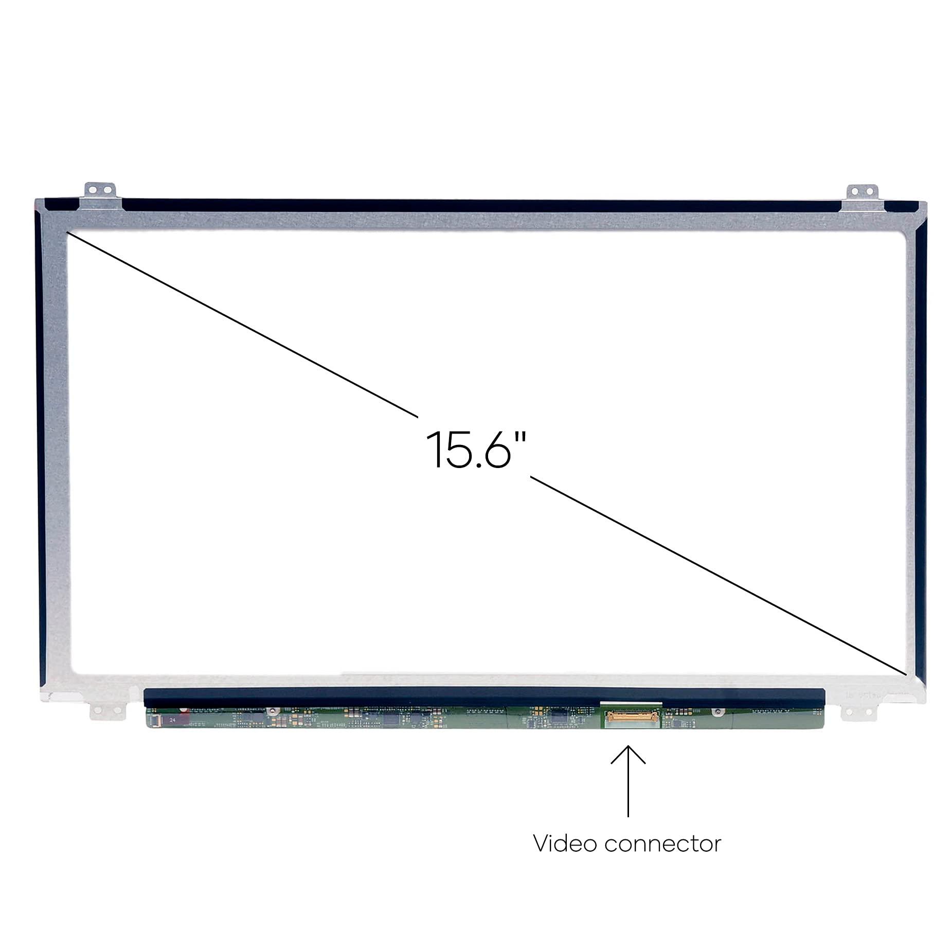 LCDBros LCDBros Screen Replacement for HP 255 G4 HD 1366x768 Glossy LCD LED Display with Tools