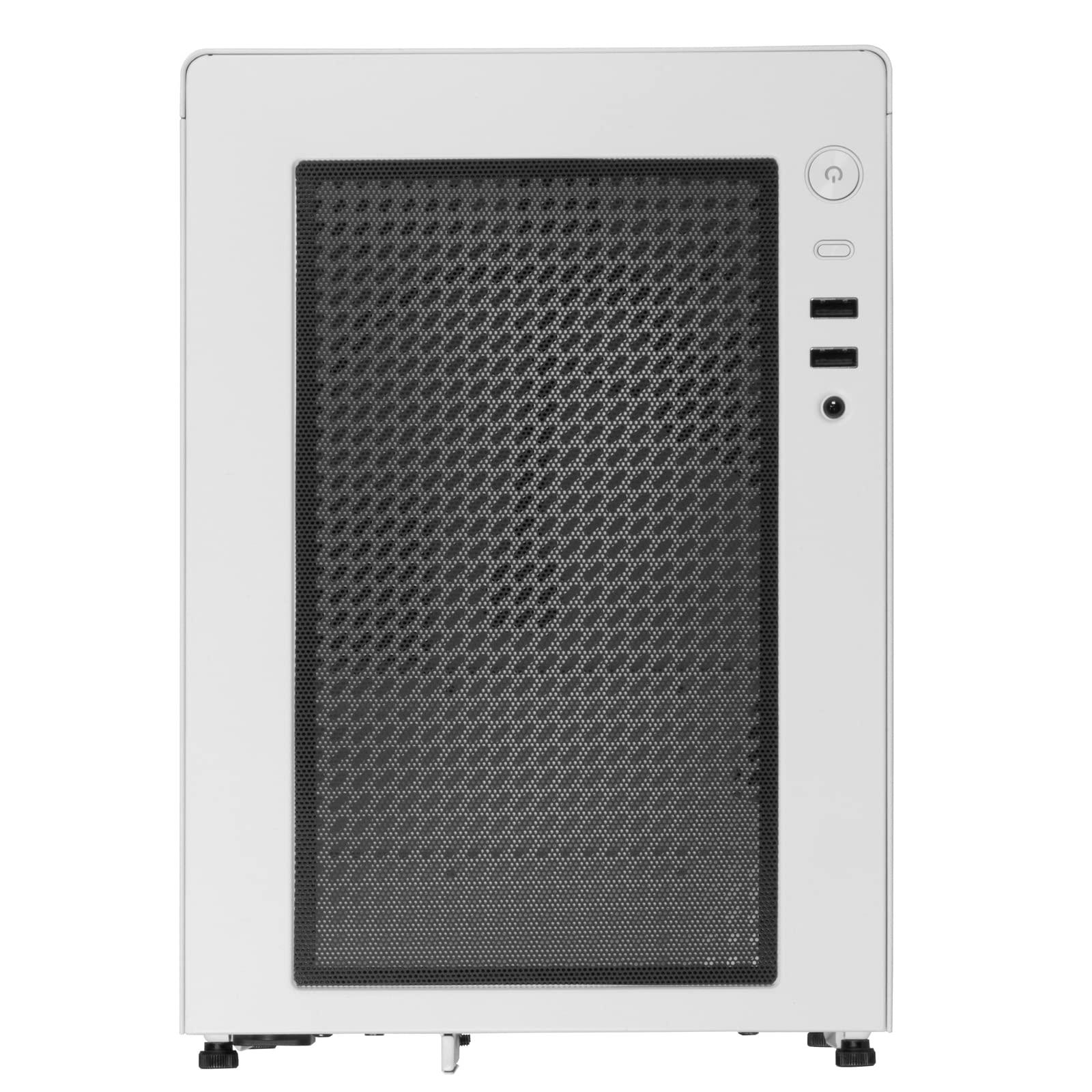 SilverStone SilverStone Technology SUGO 16 White Mini-ITX Small Form Factor case with All Steel Construction, SST-SG16W