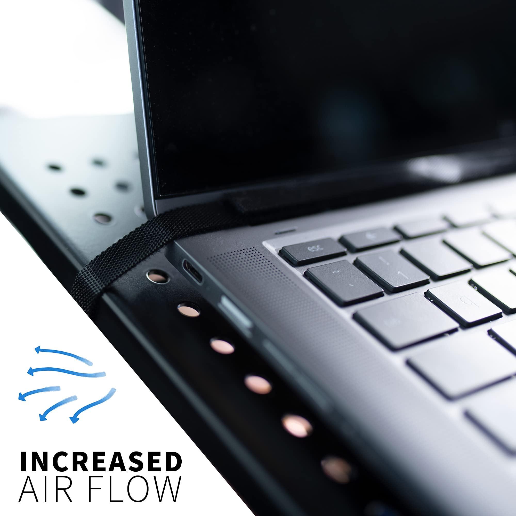 VIVO VIVO Single Laptop Car Mount, Fully Adjustable Extension, Notebook Stand for Trucks, Vans, and SUVs, Articulation and Height Adjustment, Black, MOUNT-CAR01