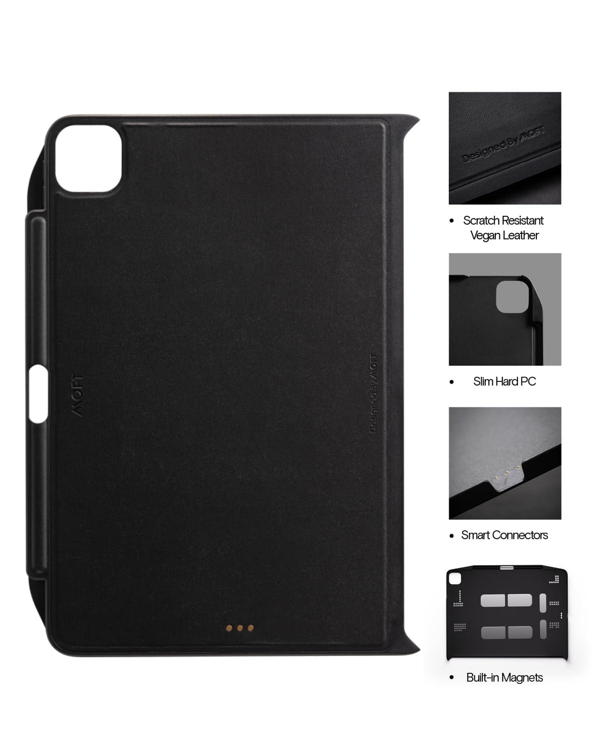 MOFT MOFT Snap Case for iPad Air (5th 4th Generation) iPad Pro 11inch (4th 3rd 2nd 1st Generation) with Pencil Holder Magic Keyboard Compatible and Magnetic-Friendly to Connect to Versatile Snap Stands