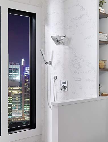 DELTA FAUCET Delta Faucet Ara 17 Series 6-Setting Integrated Diverter Valve Trim Kit, Chrome Diverter Valve Trim Kit, Shower Trim Kit, Chrome T27967 (Valve Not Included)