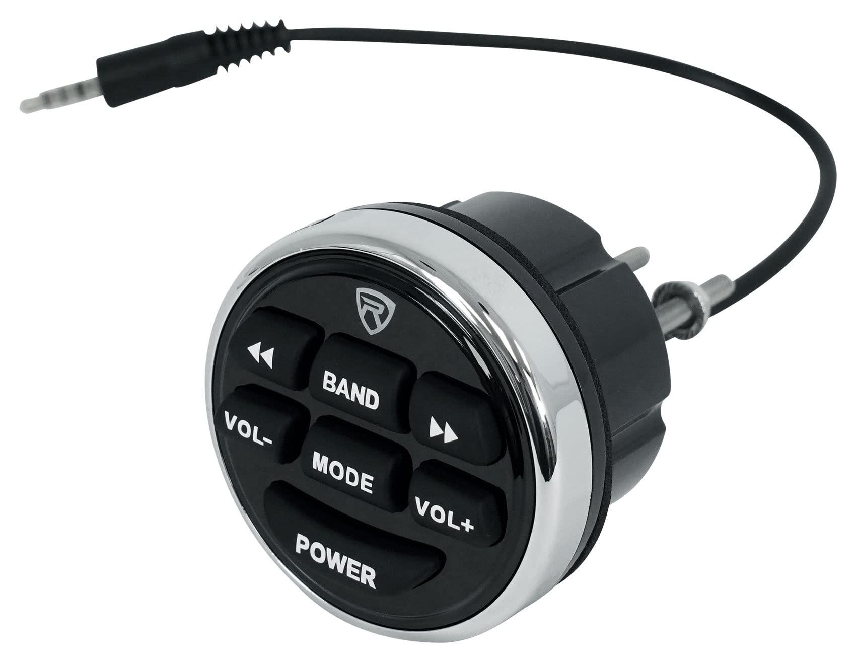 Rockville Rockville RGHR2 Marine Bluetooth Receiver, USB+Remote+2 6.5" Wakeboard Speakers