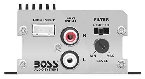 BOSS Audio Systems BOSS Audio Systems CE102 2 Channel Car Amplifier - 100 Watts, Full Range, Class A/B, IC (Integrated Circuit)