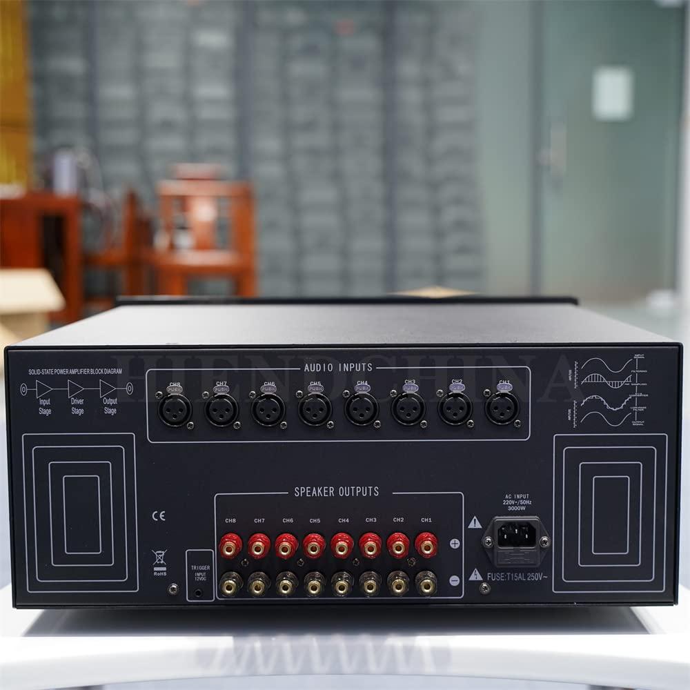 AVPLAY W-034 L&W AT8200PRO Multi-Channel 8-Channel Per Channel 200W Power Amplifier Home Theater 220 VAC 50Hz