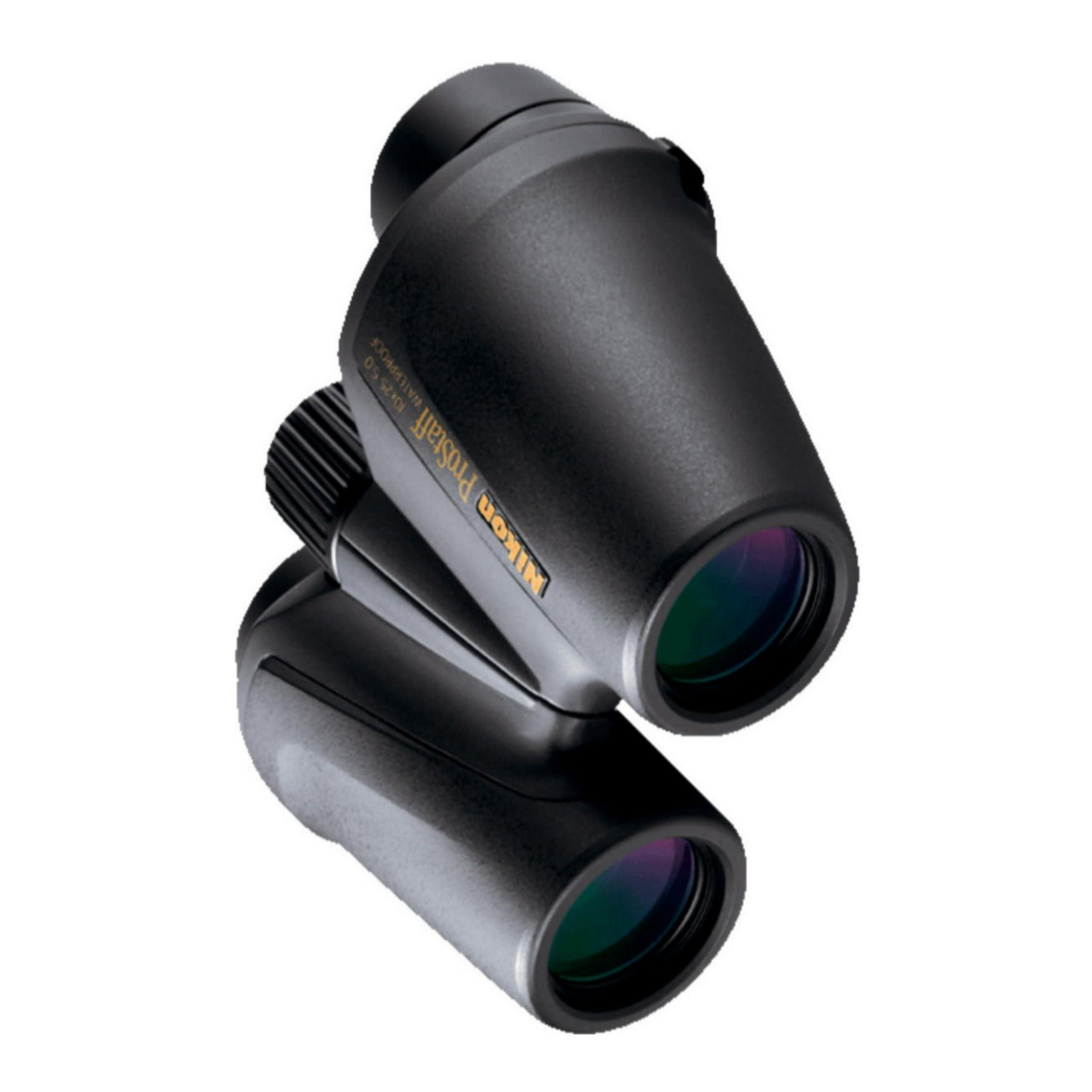 Nikon Nikon PROSTAFF 10X25 Compact Binocular ATB (All-Terrain Binocular) | Waterproof, Fogproof, Long Eye Relief, Rubber Armored Coating, Mutlilayer-coated lenses | Official Nikon USA Model