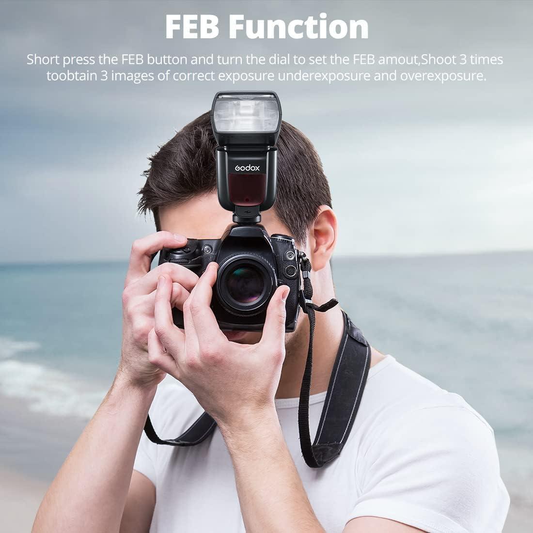 GODOX Godox Speedlight TT685IIC Flash with Godox Flash Trigger X2T-C - GN60, Extended Rotation, TCM Function, Quick Lock Hot Shoe, TTL, HSS, and 2.4G Wireless X System - Compatible with Canon Cameras