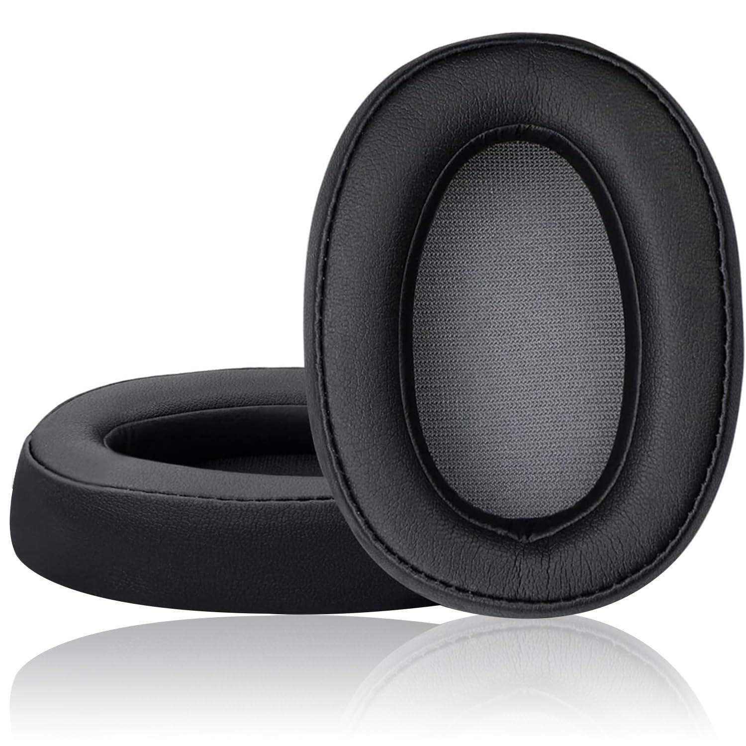 HAOMUK Replacement Ear Pads for Sony WH-H900N (h.Ear on 2 Wireless) & MDR 100ABN (h.Ear on Wireless) Noise Canceling Over-Ear Headphones, Headphones Ear Cushions, Headset Earpads, Ear Cups Cover(Black)