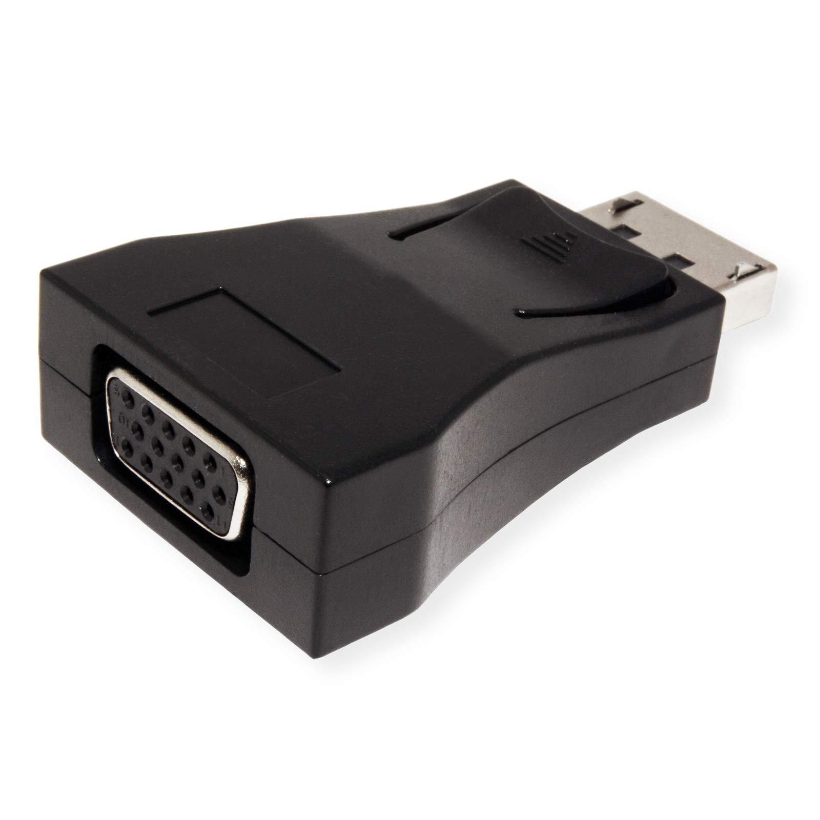 Value Value DisplayPort VGA Adapter, DP ST - VGA BU, Active