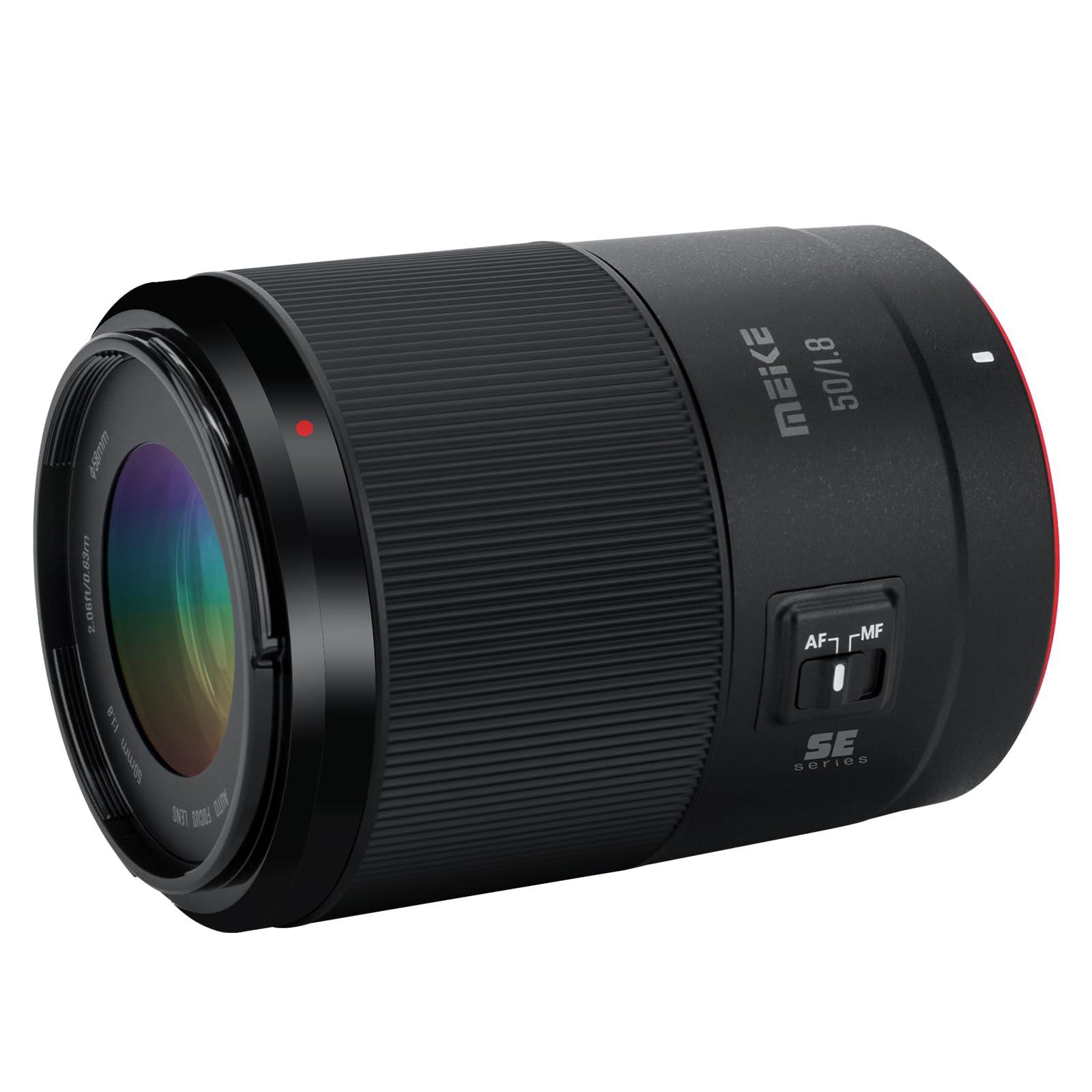 Meike Meike 50mm F1.8 Auto Focus STM Stepping Motor Full Frame Portrait Lens Compatible with Nikon Z Mount Cameras Z50, Z50II, Z5, Z6, Z7, Z6II, Z7II, Z6III, Z9, Z30, Z fc