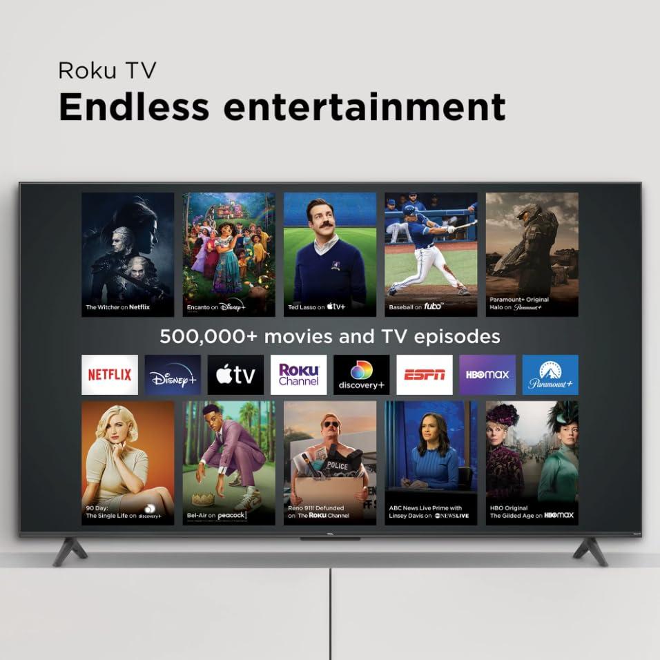 TCL TCL 32S357 32\" Class 3 Series Full HD LED Smart Roku TV Works with Siri, Alexa, and Google Assistant (Renewed)