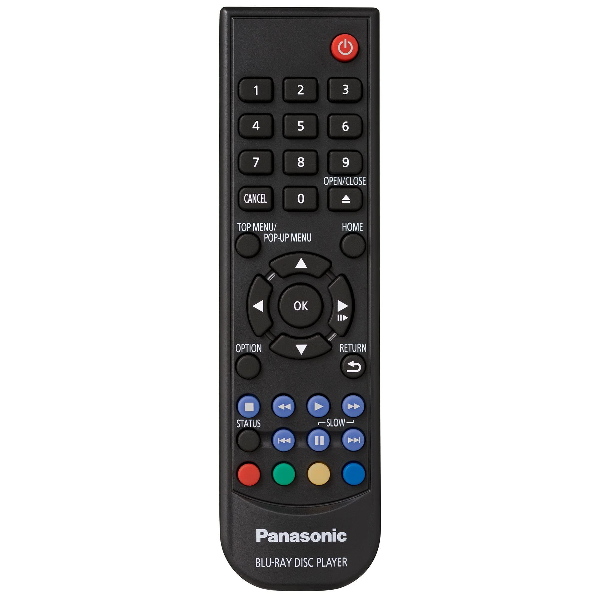 Panasonic Panasonic 4K Blu Ray Player, Ultra HD Premium Video Playback and Hi-Res Audio - DP-UB154P-K (Black)