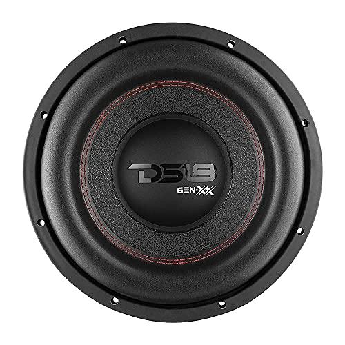 DS18 DS18 GEN-XX12.4DHE 12" High Excursion Car Subwoofer 1000 Watts Max Dual Voice Coil 4+4 Ohms (1 Speaker)