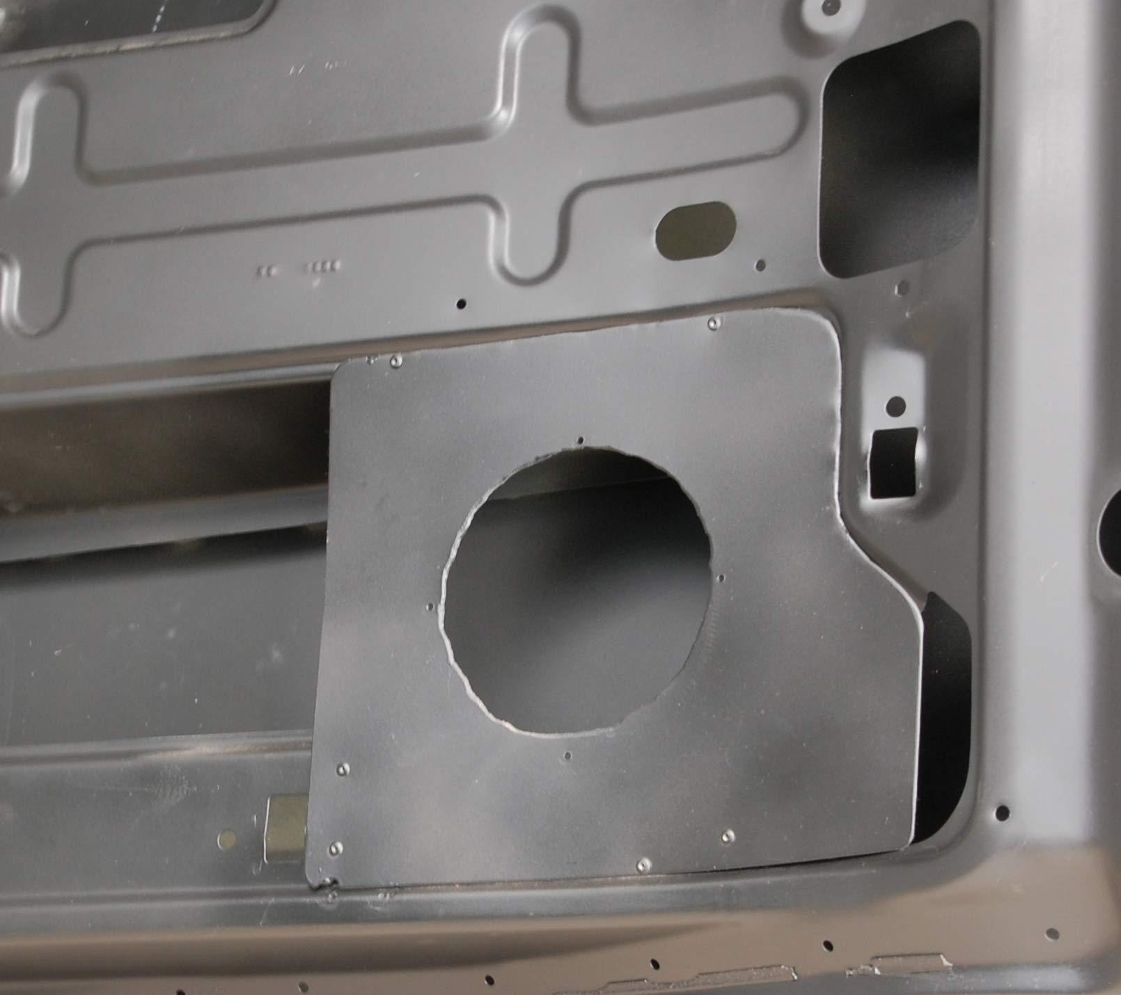 Design Engineering Design Engineering 050310 Boom Mat Speaker Baffles, 4\" Round (Pack of 2)