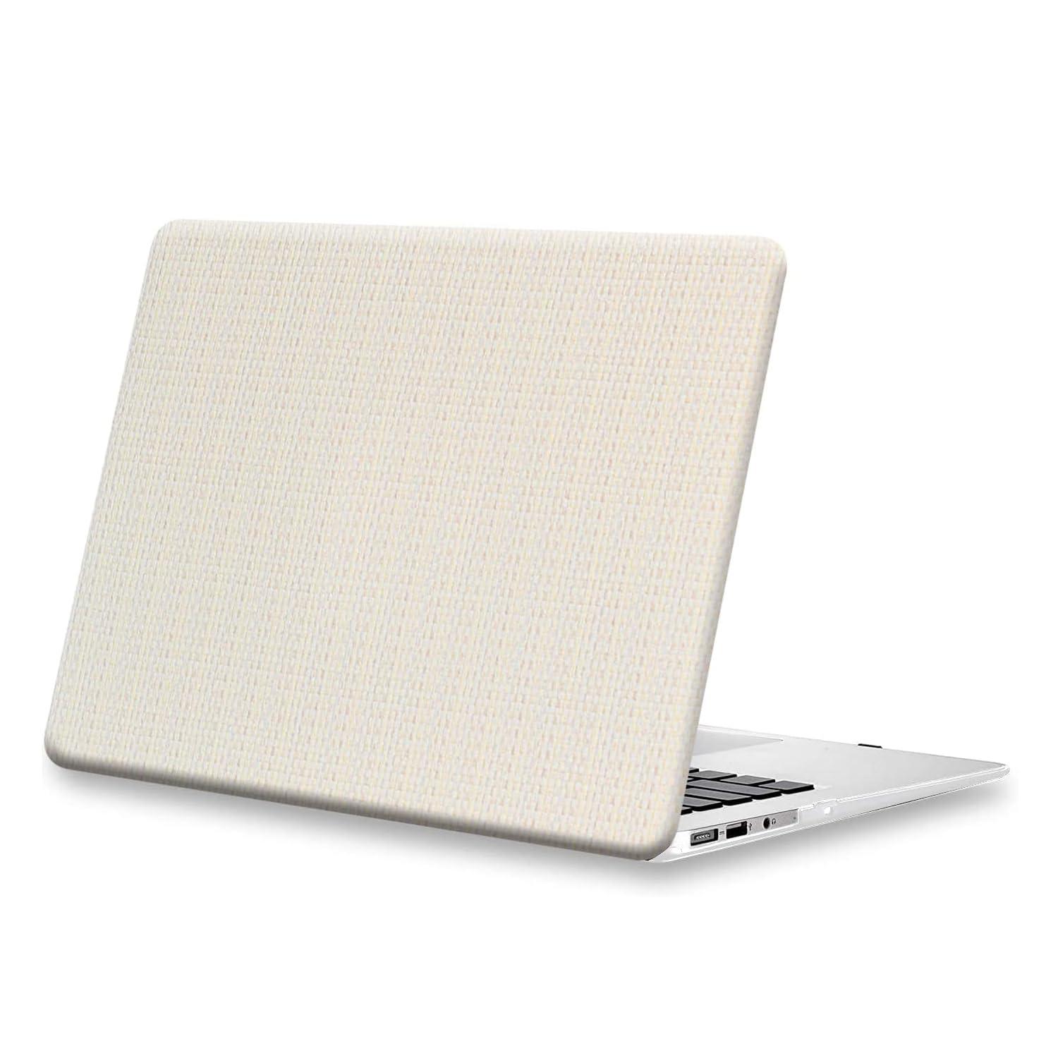 ZERODAMAGE SAHARA CASE SaharaCase - Apple MacBook Pro 14" Laptops Woven Case with Silicone KeyPad Cover Woven Fabric, Snap-On, Anti-Slip Grip (Beige)