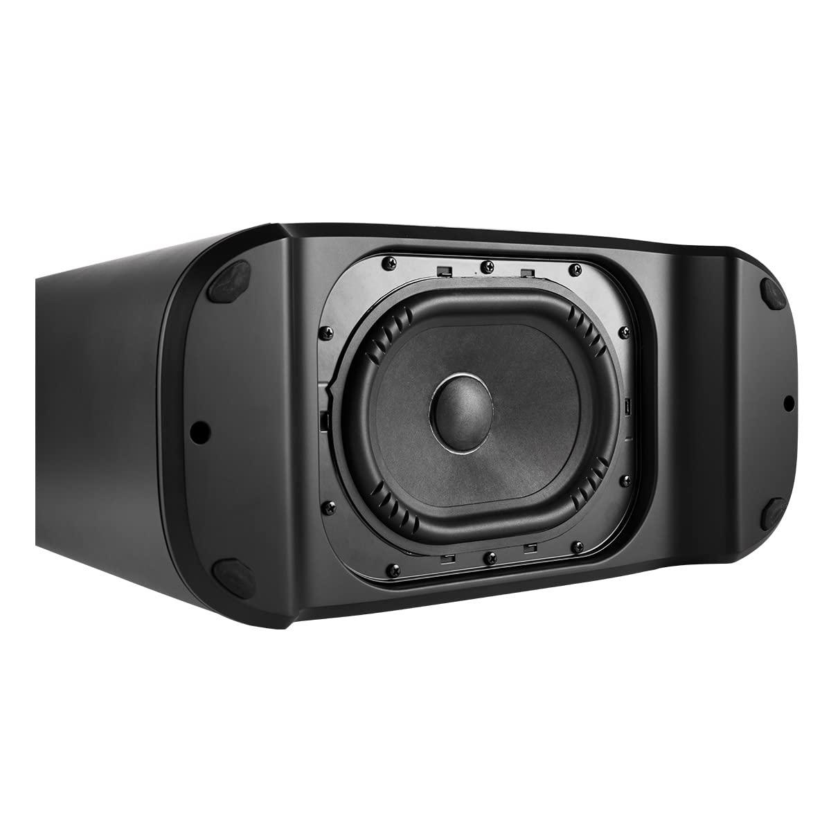 Polk Audio Polk MagniFi Mini AX Sound Bar with Wireless Subwoofer, Dolby Atmos and DTS:X Certified, Polk's Patented VoiceAdjust & SDA Technologies, Ultra-Compact Design, Easy Setup, Black