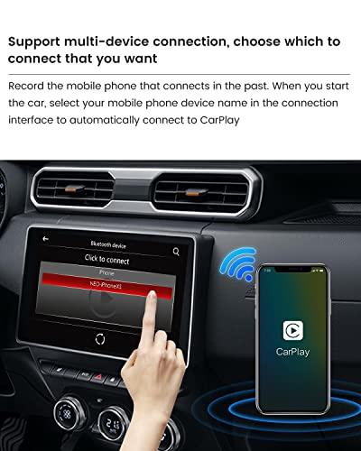 Carlinkit 2023 Wireless CarPlay Adapter CarlinKit 3.0 for Factory Wired CarPlay Cars Model Year: 2016 to 2018, for VW Audi Ford Sync 3 Mazda Mercedes Honda Chevy Subaru Porsche Hyundai Kia Lexus Gmc Acura