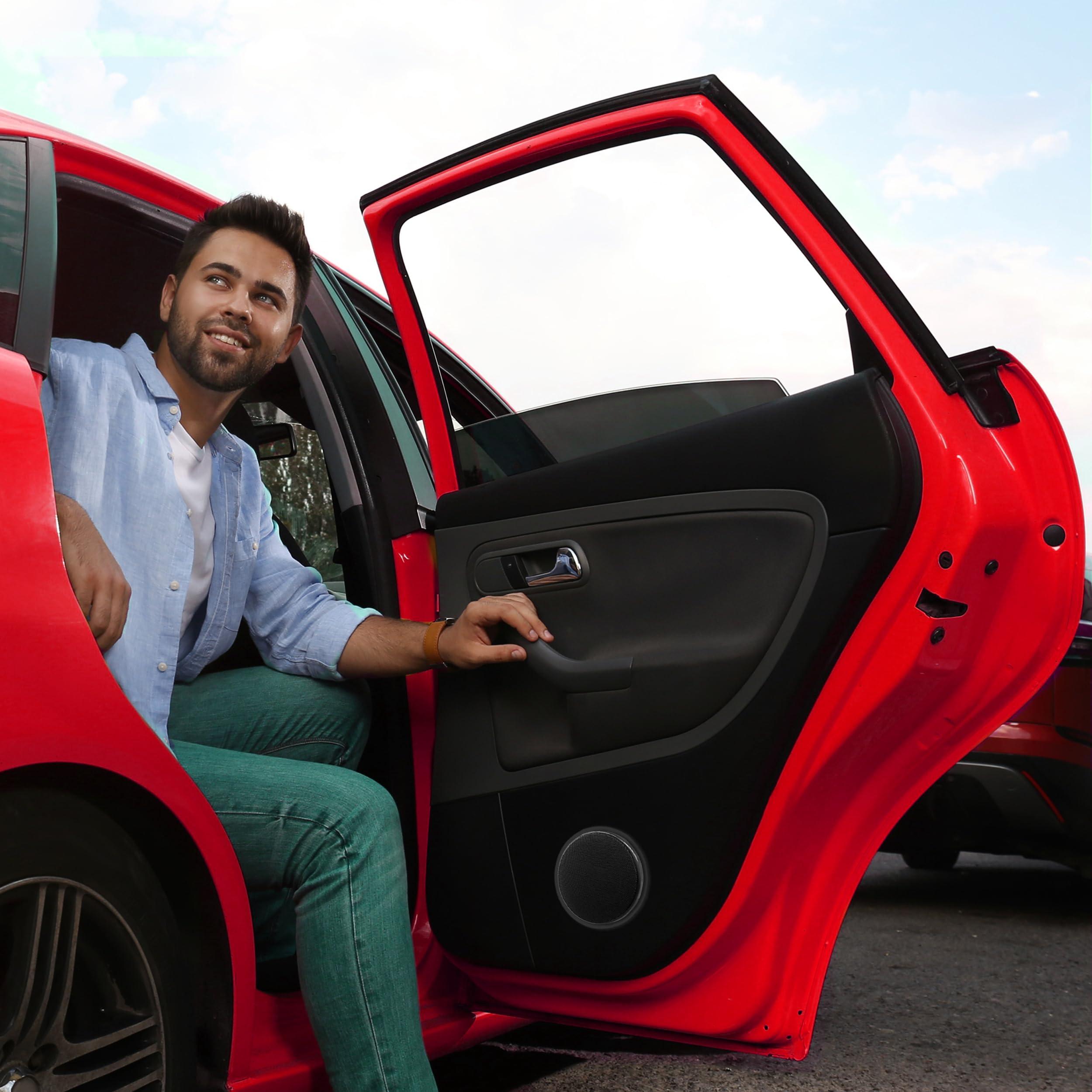 Pyle Pyle Single Voice Coil Car Subwoofer - 3.5 Inches, 20 Watts at 4-Ohm Car Audio Powered Subwoofer, PP Cone with Rubber Edge, High-Powered Car Subwoofer PLMW36