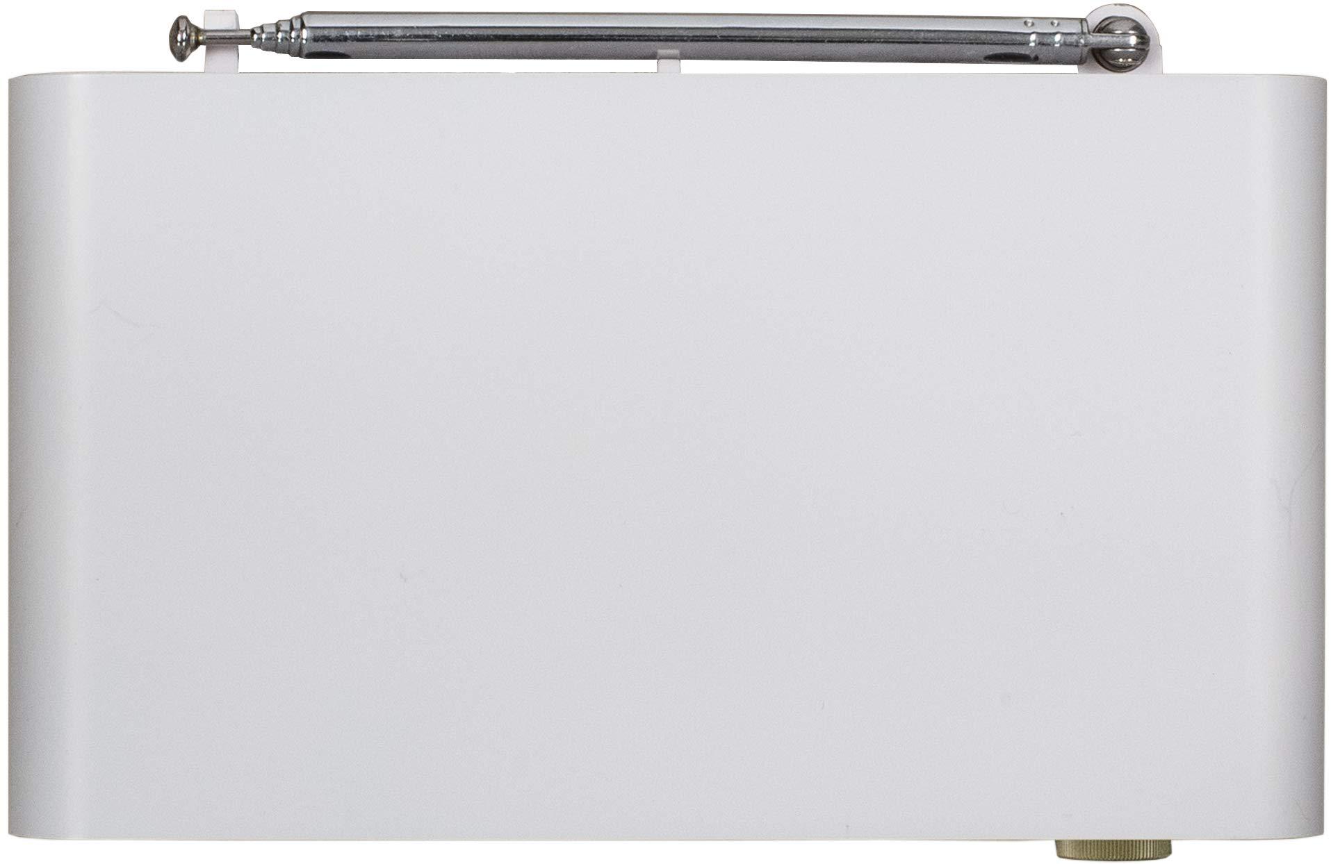 Crosley Crosley CR3036D-WS Tribute Vintage AM/FM Bluetooth Radio, White Sand