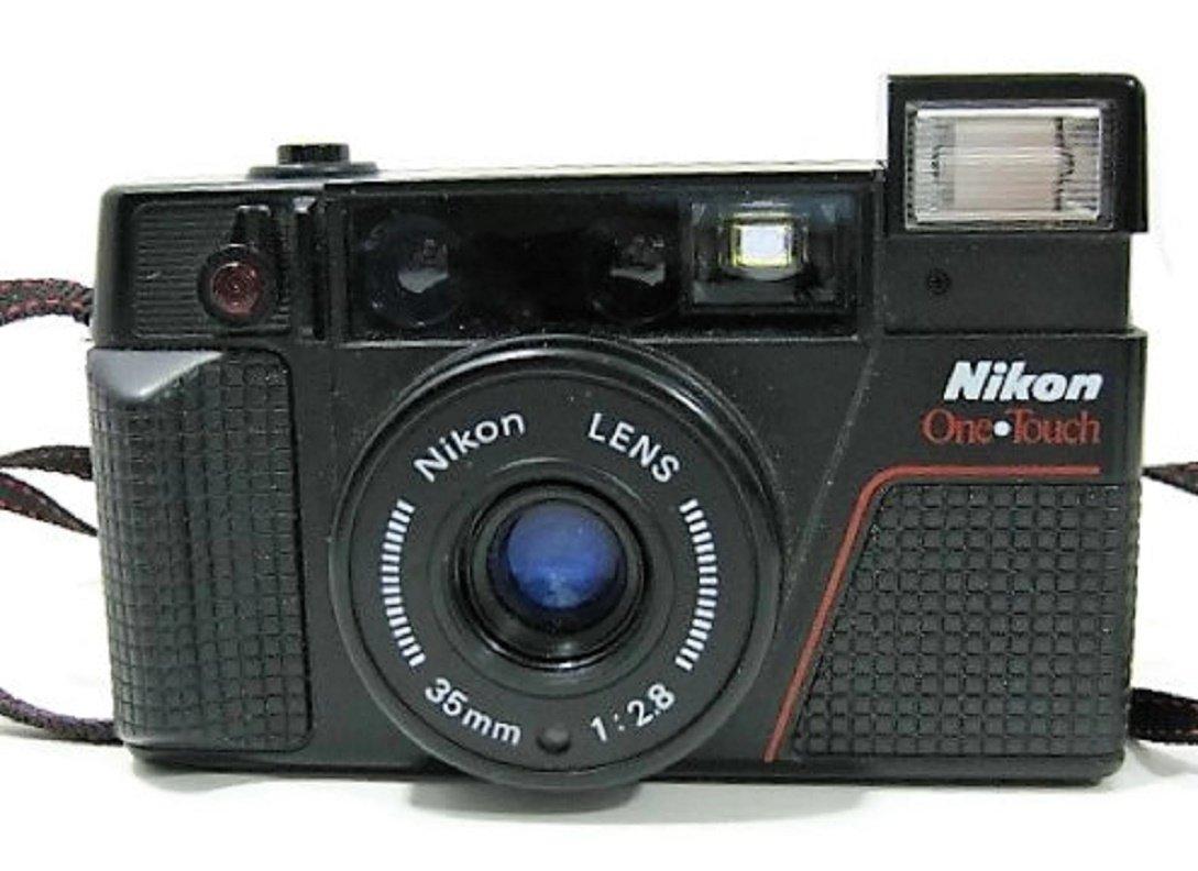 Nikon Nikon One Touch 35mm Point and Shoot Film Camera AKA L35AF II Built-in flash, Film loader, Nikon AF 35MM f2.8 lens (Renewed)