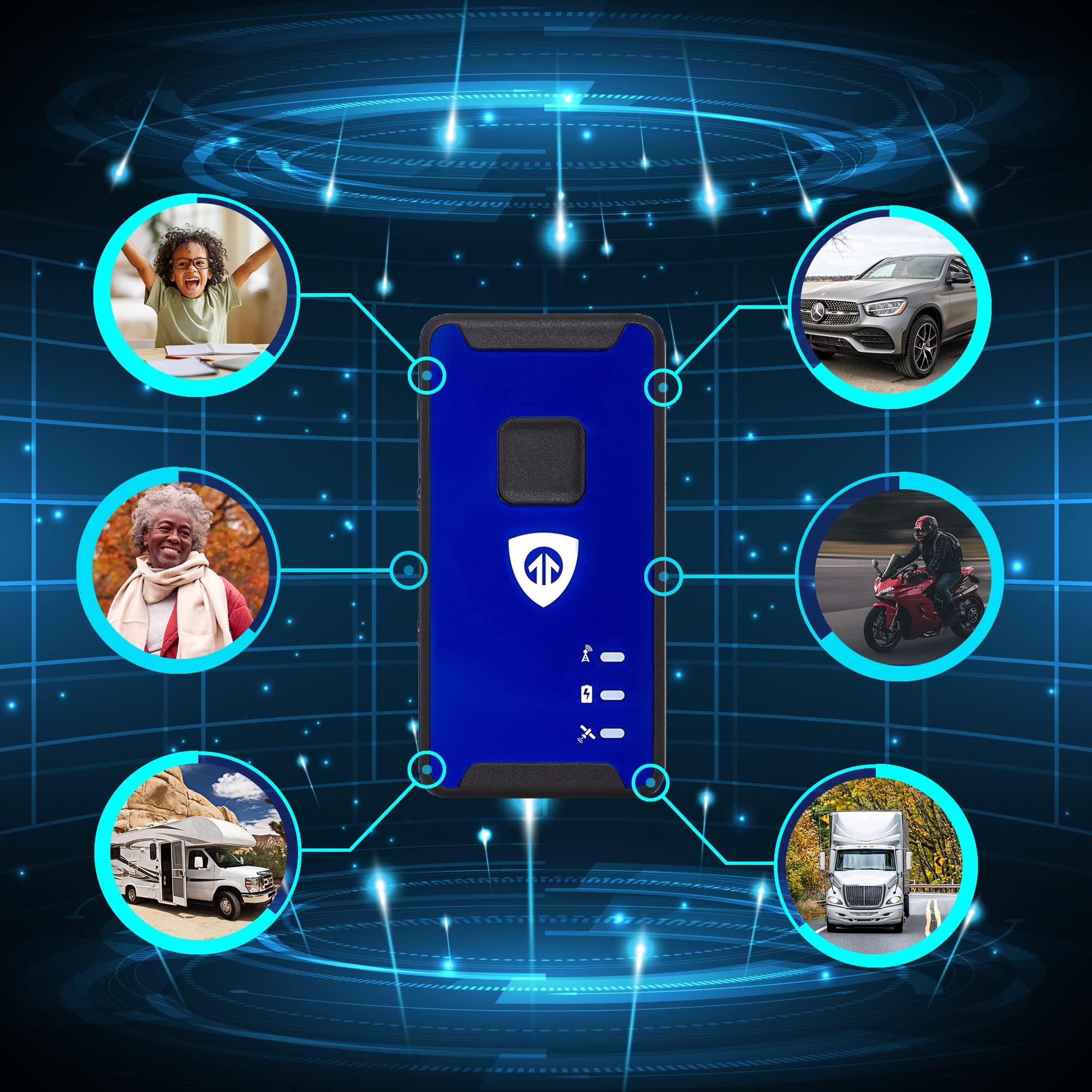 Brickhouse Security Brickhouse Car Trackers for Your Vehicle - Spark Nano 7 GPS Tracker with Magnetic Waterproof Case - Hidden Real-Time 4G LTE Vehicle Finder - GPS Tracking Device for Cars & More - Subscription Required