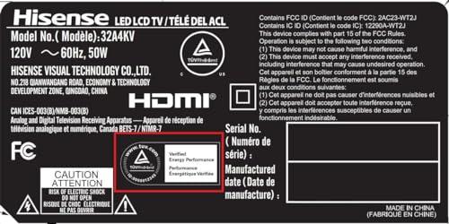 Hisense Hisense 32\" Class A4 Series LED HD Smart Vidaa TV 32A4KV