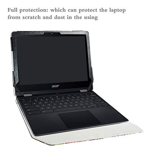 Alapmk Alapmk Protective Case Cover For 12\" Acer Chromebook Spin 512 R851TN R853TA/Acer Chromebook 512 C851 C852/Acer Chromebook 712 C871T C871 [Not fit Other Acer Chromebook Laptop],Love Tree
