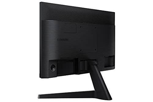 SAMSUNG SAMSUNG T37F Series 24-Inch FHD 1080p Computer Monitor, 75Hz, IPS Panel, HDMI, Display Port, VESA Compatible, 3 Yr WRNTY (LF24T374FWNXGO),Blue/Black