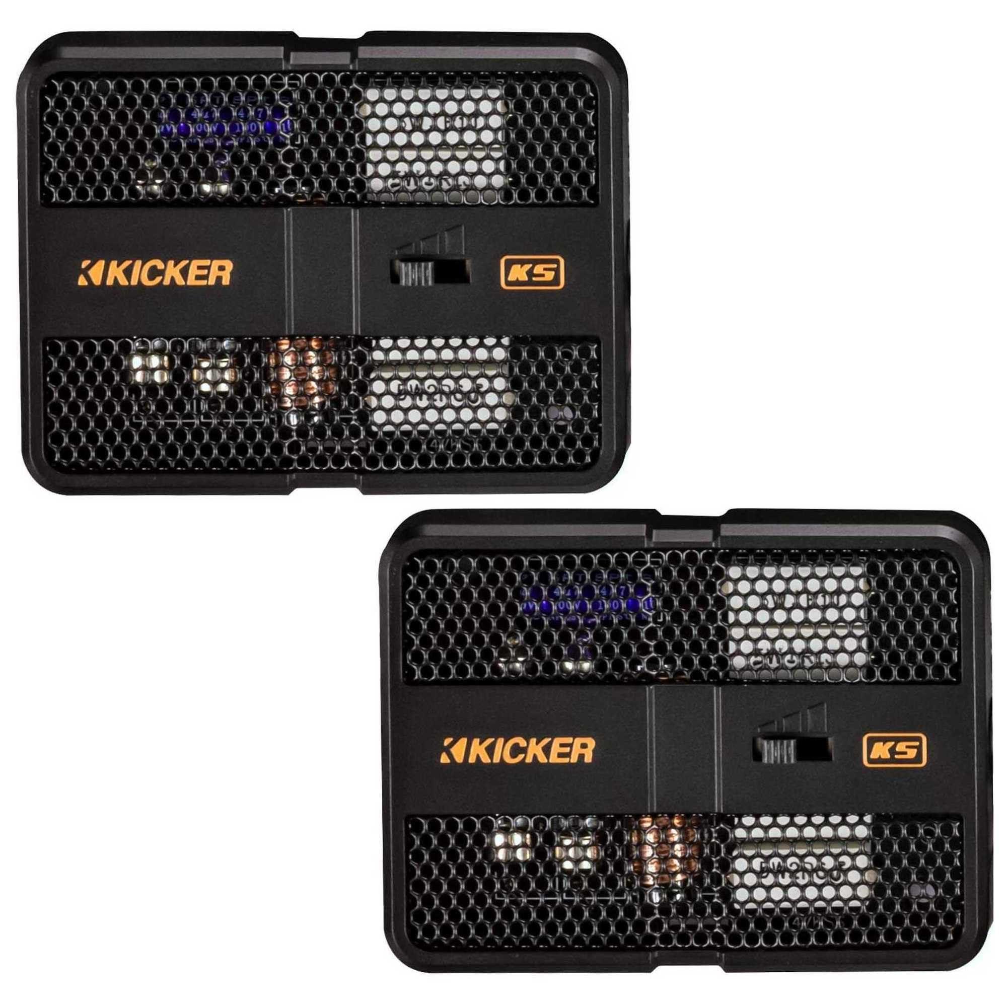 KICKER KICKER 51KSS504 KS-Series 5.25" Component System with 1" tweeters, 4-Ohm, Pair