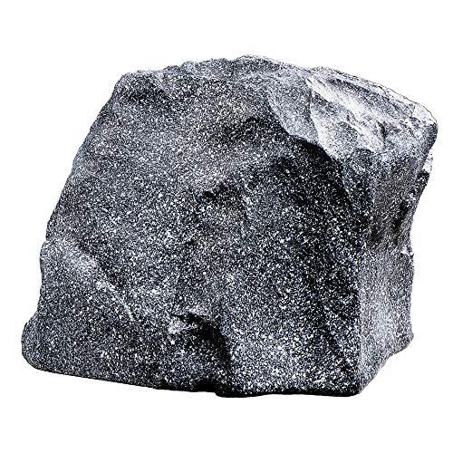 OSD Audio OSD Audio 8" High Fidelity Outdoor Rock Speaker Durable Weather-Resistant Design, Single - Granite Grey RS850