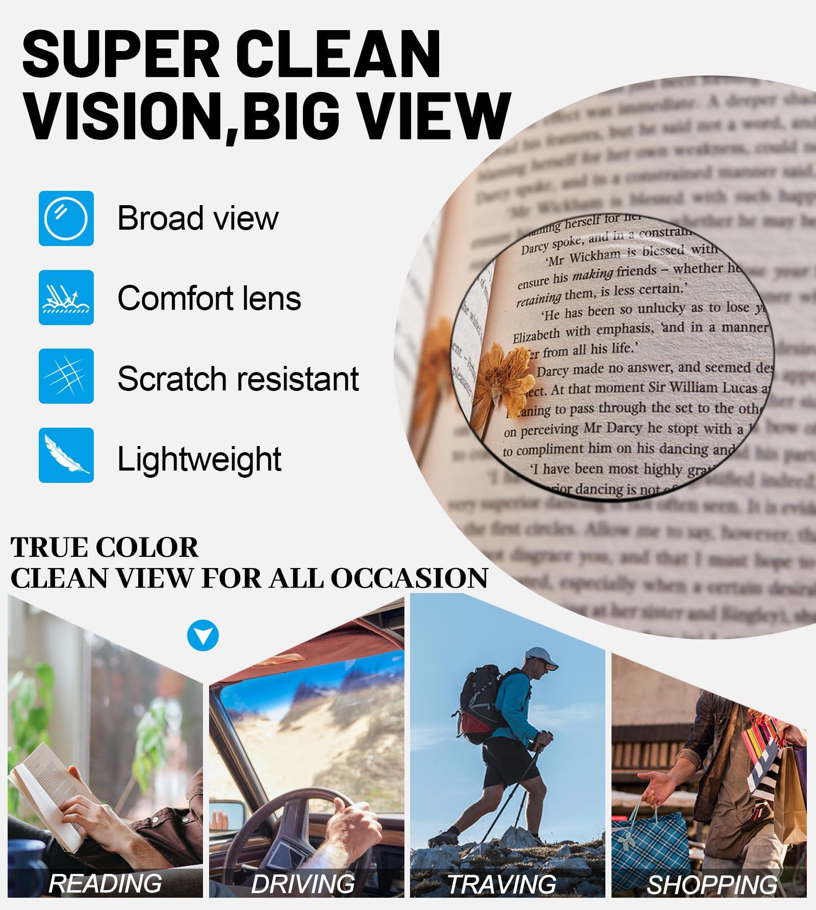 OCCI CHIARI OCCI CHIARI Blue Light Blocking Reading Glasses Men Fashion Computer Readers 2.75(1.0 1.25 1.5 1.75 2.0 2.25 2.5 2.75 3.0 3.5 4.0 5.0 6.0)